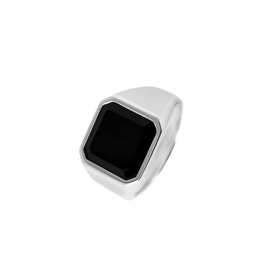 Silbernacht-Ring – Mattes Finish